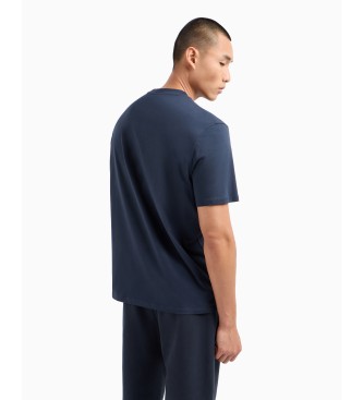 Armani Exchange Navy t-shirt met korte mouwen