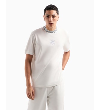 Armani Exchange T-shirt  manches courtes blanc