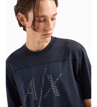 Armani Exchange T-shirt  manches courtes bleu marine