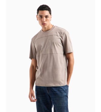 Armani Exchange Grijs t-shirt met korte mouwen