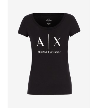 Armani Exchange Majica iz pime črna