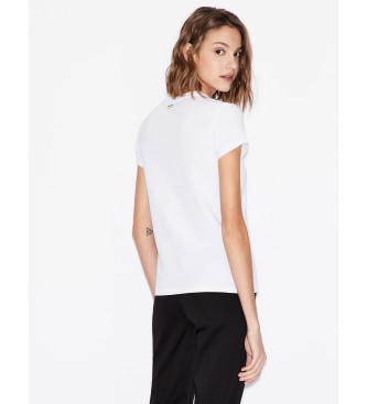 Armani Exchange White plain T-shirt