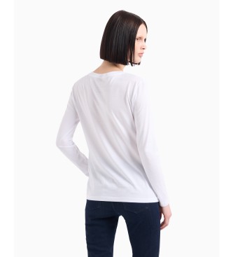 Armani Exchange White long sleeve t-shirt