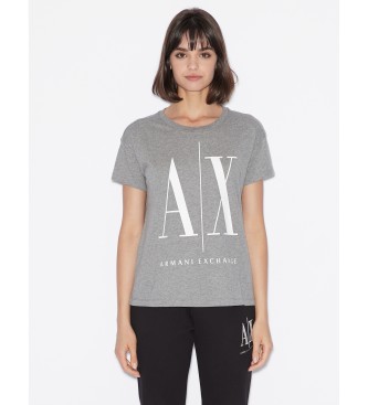 Armani Exchange Grijs t-shirt met korte mouwen