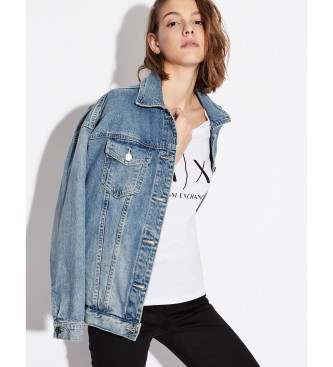 Armani Exchange Majica s kratkimi rokavi bela