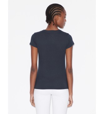 Armani Exchange T-shirt  manches courtes bleu marine