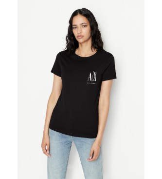 Armani Exchange Kortrmad T-shirt svart