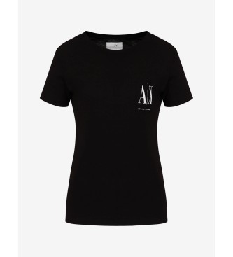 Armani Exchange Kortrmad T-shirt svart