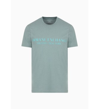 Armani Exchange Milan zelena majica