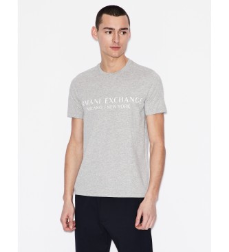 Armani Exchange Milaan grijs T-shirt