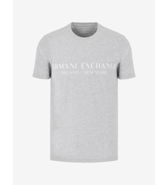 Armani Exchange Milaan grijs T-shirt