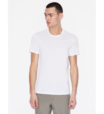 Armani Exchange Camiseta Bsica blanco