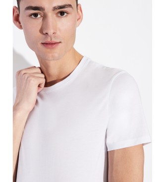 Armani Exchange Camiseta Bsica blanco