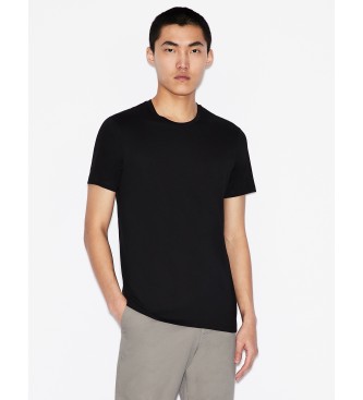 Armani Exchange T-shirt basique noir