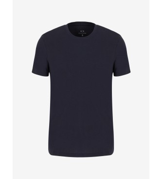Armani Exchange Camiseta casual marino oscuro