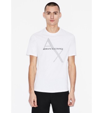 Armani Exchange Hvid strikket T-shirt