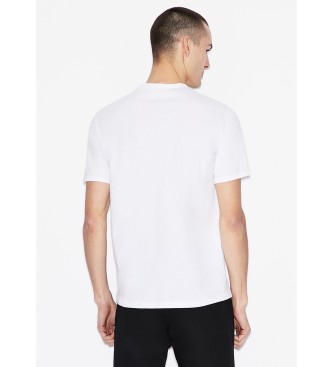 Armani Exchange Camiseta de Punto blanco