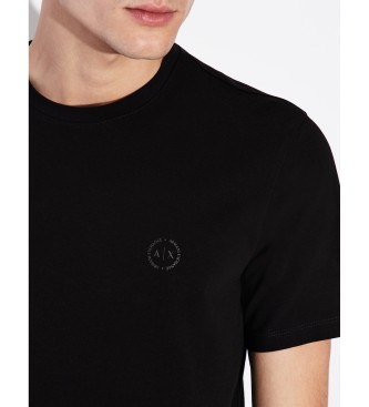 Armani Exchange Kortrmad T-shirt svart