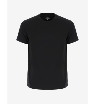 Armani Exchange Kortrmad T-shirt svart