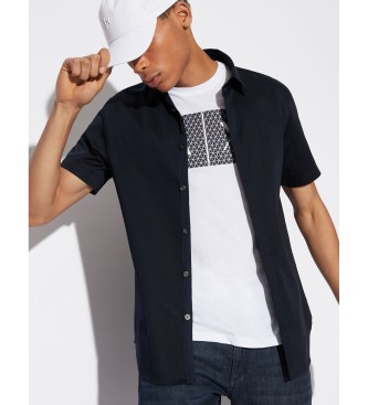 Armani Exchange Quadrate T-shirt wei