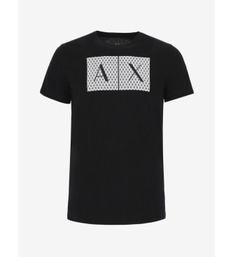 Armani Exchange Squares T-shirt sort