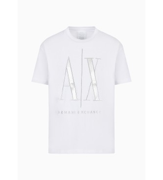 Armani Exchange Koszulka Ax biała