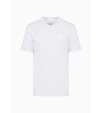Armani Exchange T-shirt coupe standard blanc