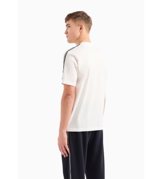 Armani Exchange T-shirt bianca dalla vestibilit standard