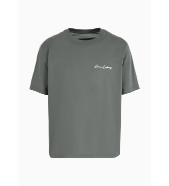 Armani Exchange T-shirt med standardsnit grn