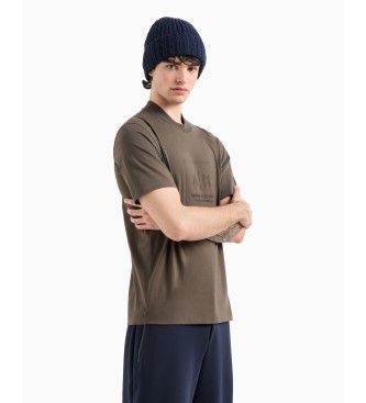 Armani Exchange Grnes Kurzarm-T-Shirt