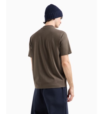 Armani Exchange Green short sleeve T-shirt