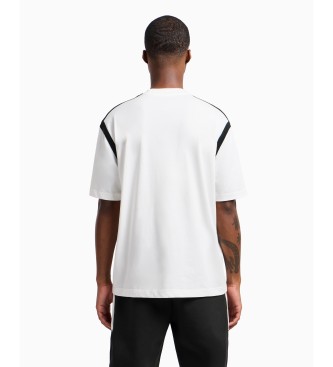 Armani Exchange Wit gebreid T-shirt met korte mouwen