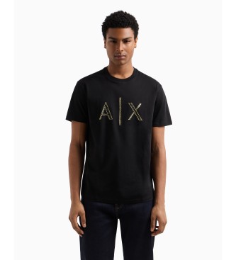 Armani Exchange Camiseta de manga corta negro