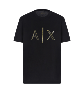 Armani Exchange Camiseta de manga corta negro