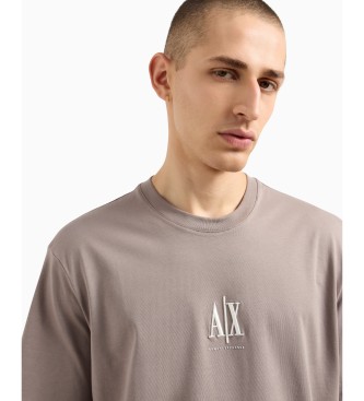 Armani Exchange Grijs t-shirt met korte mouwen