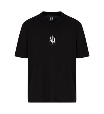 Armani Exchange T-shirt korte mouw zwart