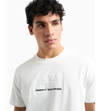 Armani Exchange Camiseta de manga corta blanco