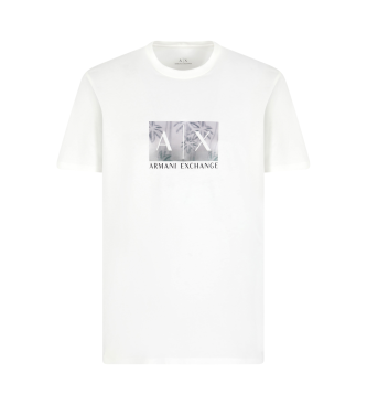 Armani Exchange T-shirt korte mouw wit