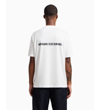 Armani Exchange Camiseta de manga corta blanco