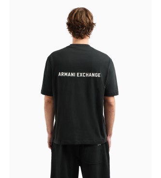 Armani Exchange Camiseta de manga corta negro