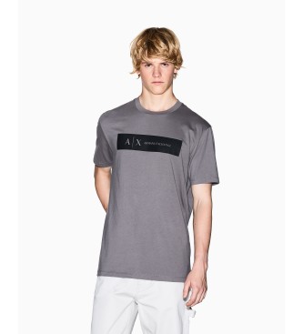 Armani Exchange T-shirt Moderno cinzento