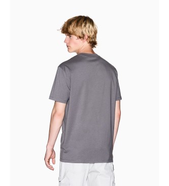 Armani Exchange T-shirt Moderno cinzento