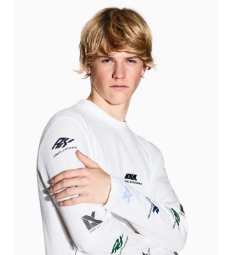 Armani Exchange Multilogo T-shirt white