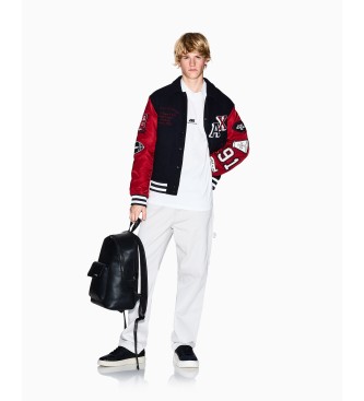 Armani Exchange Multilogo T-shirt white