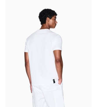 Armani Exchange T-shirt Logo Round white
