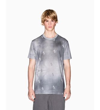 Armani Exchange T-shirt Moderno cinzento