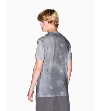 Armani Exchange T-shirt Moderno cinzento