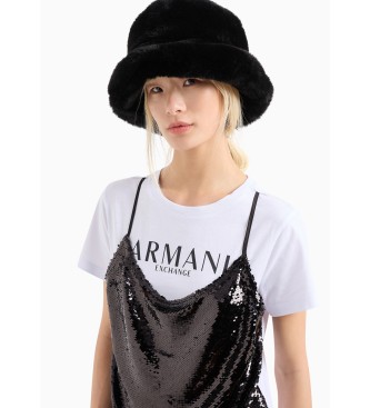 Armani Exchange T-shirt de manga curta branca