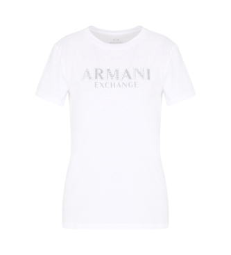 Armani Exchange Maglietta bianca a maniche corte