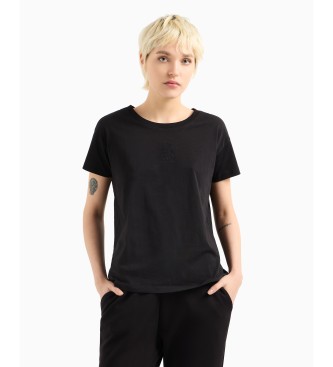 Armani Exchange Kurzarm-T-Shirt schwarz